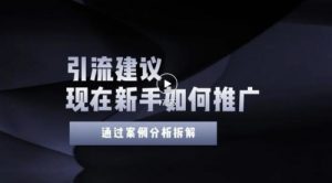今年新手如何精准引流？给你4点实操建议让你学会正确引流（附案例）-课服务