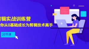 剪辑实战训练营：带你从0基础成长为剪辑技术高手-课服务