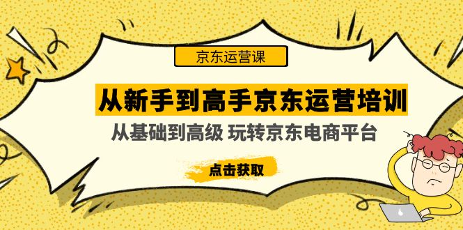 从新手到高手京东运营培训：从基础到高级 玩转京东电商平台-课服务