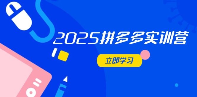 2025拼多多实训营：深度剖析运营关键，助力电商人快速提升-课服务